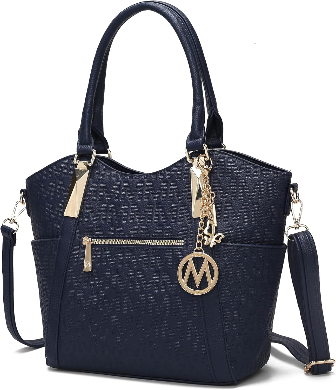 MKF Collection Tote Bag for Women Vegan Leather Shoulder Bag  Top-Handle Purse, Ladies Handbag by Mia K