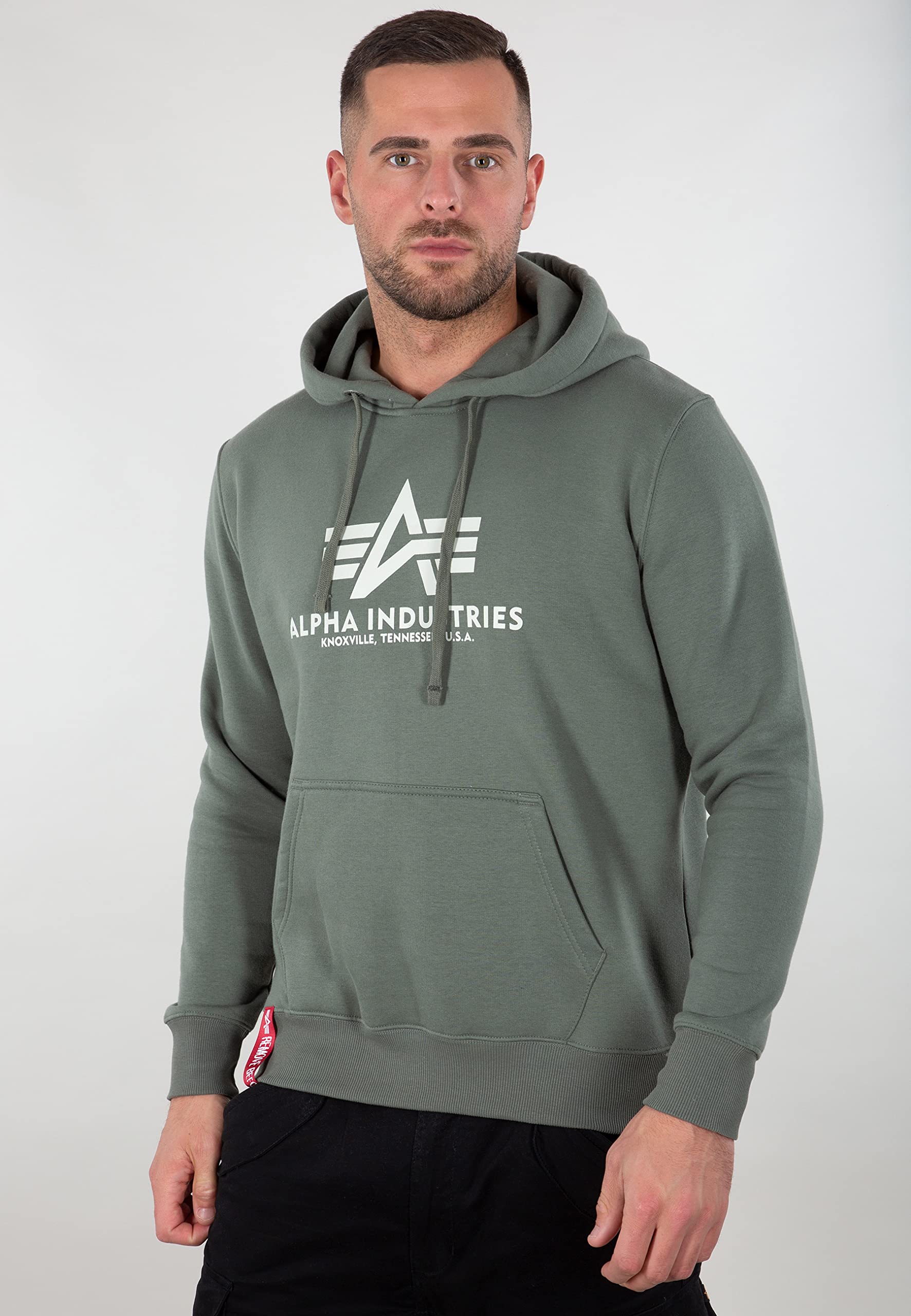 Alpha Industries Herren Basic Hoody Kapuzenpullover - 2