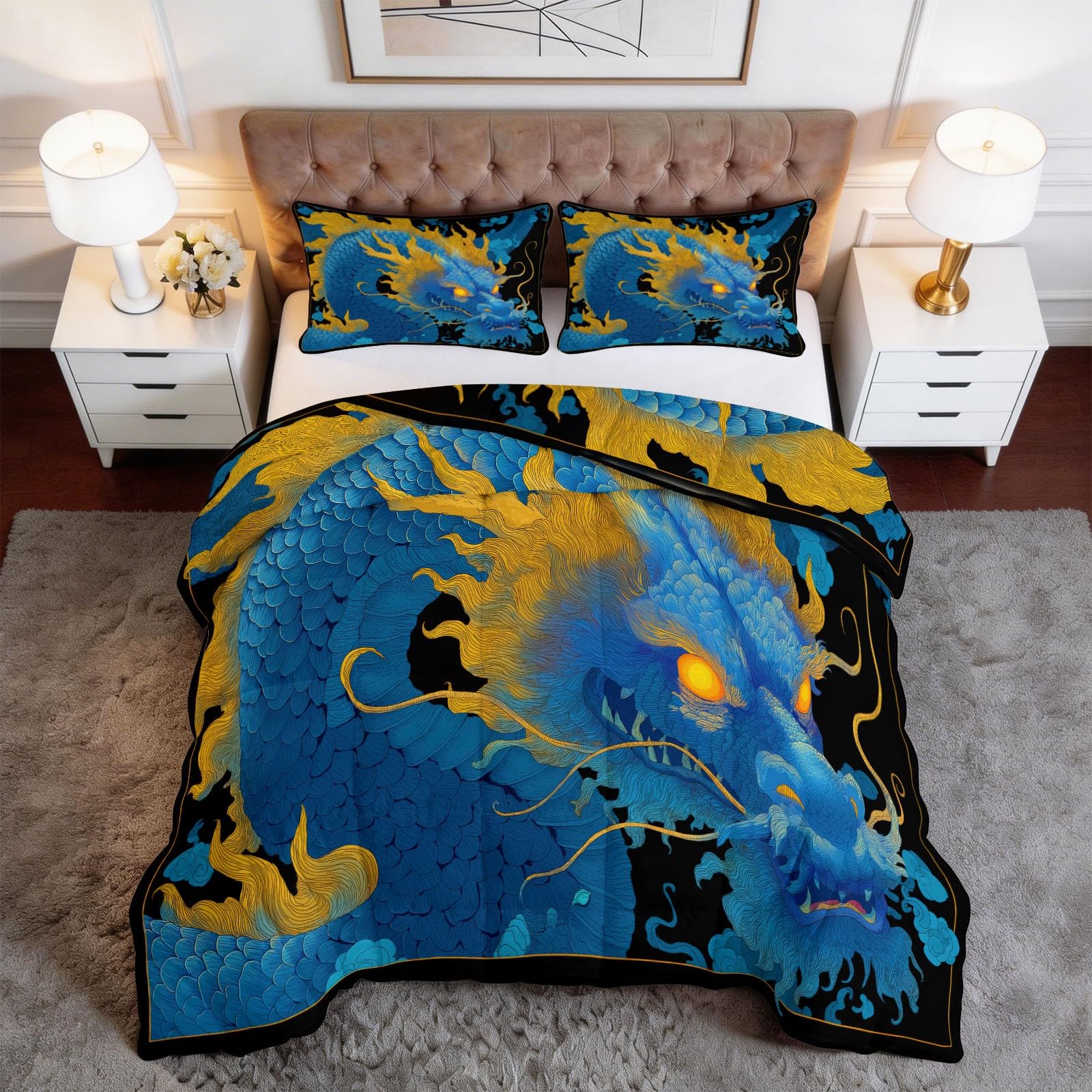 Edredón suave de 135 x 200 cm transpirable y ligero para cama de niños