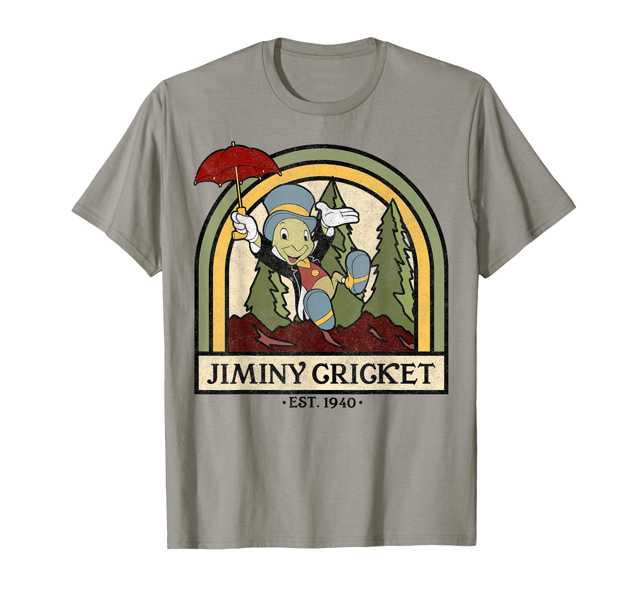 Pinocchio Jiminy Cricket Established 1940 T-Shirt