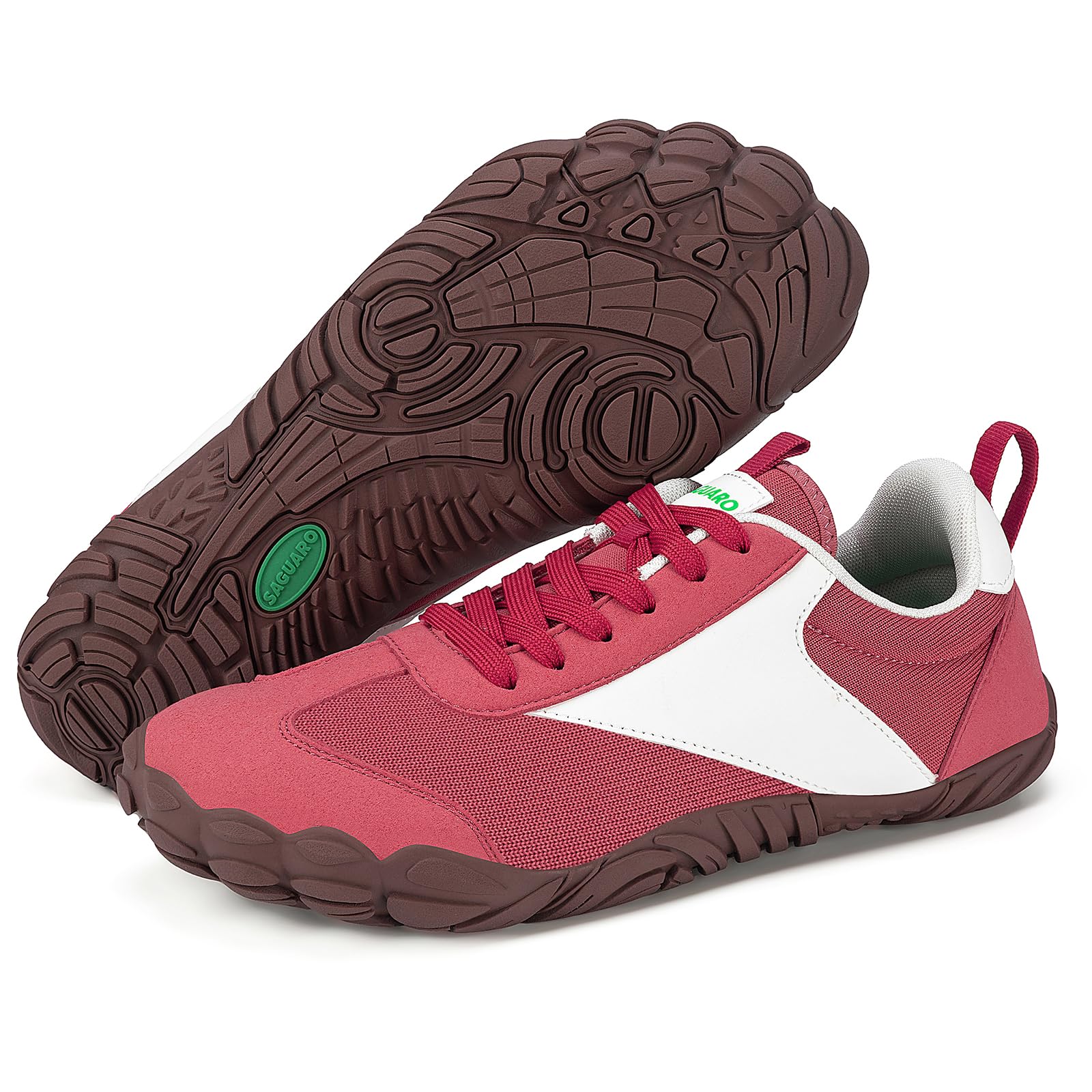 SAGUARO Unisex Barfußschuhe Leicht Atmungsaktiv rutschfest Barfuß Sneaker mit Breite Zehenbox