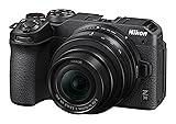 Nikon kit Z 30 + 16/50mm VR, Appareil Photo Hybride capteur DX (20,9 MP, 4K UHD 30p ou Full HD 120p, Rafale 11 i/s, écran Tactile orientable (câble USB de Type C fourni), Noir Z 30 16-50 DX