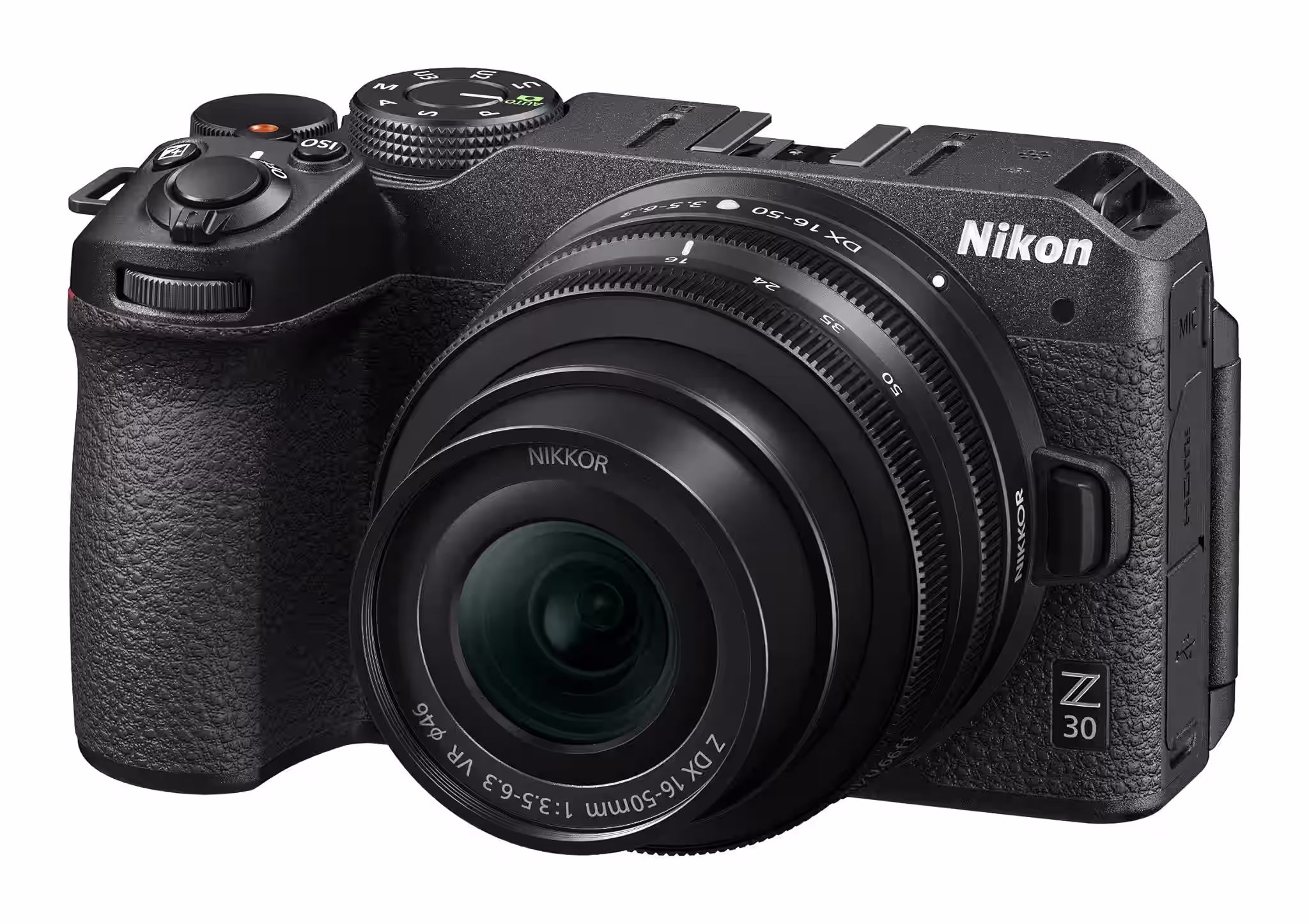 Nikon Z 30 Vlogging Kamera mit 16-50mm f/35-56 VR 50-250mm f/45-56 Kit Single Nikon Z 30 KIT DX 16-50 mm 1:3.5-6.3 VR + DX 50-250 mm 1:4.5-6.3 VR