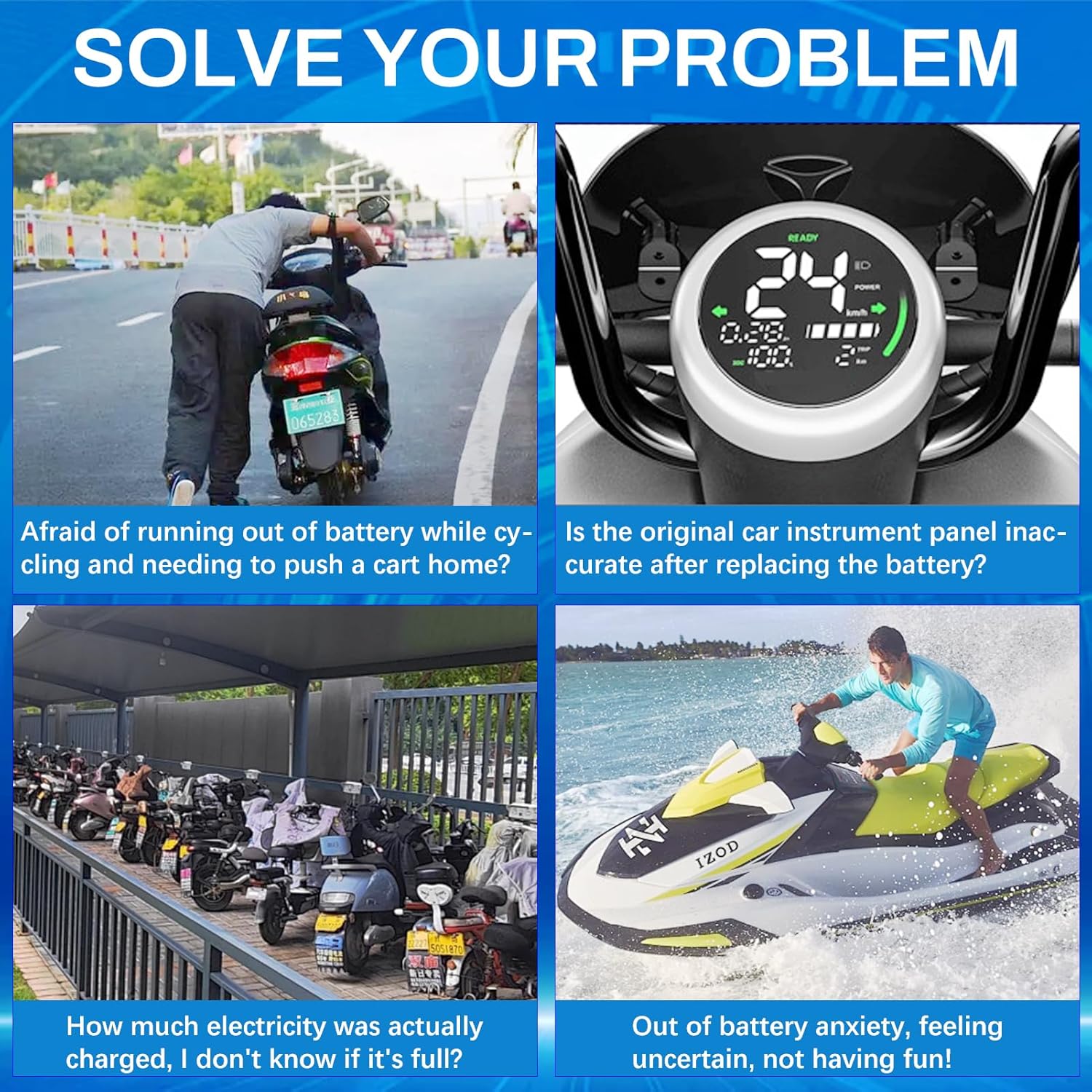 Scenarios where the KM160F solves common battery problems