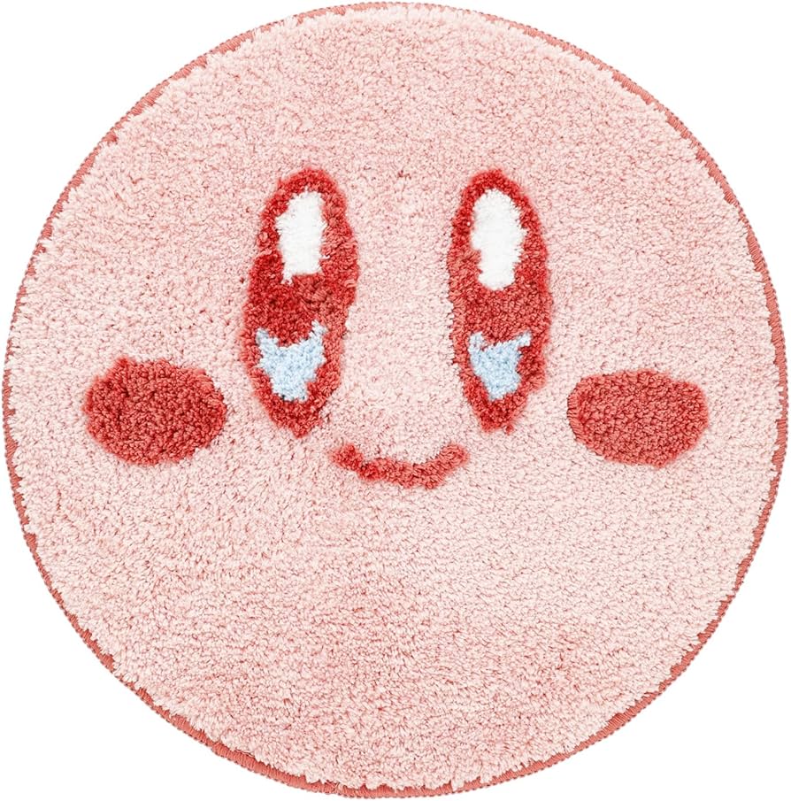 Amazon｜丸眞 ラグマット 任天堂 星のカービィ カービィフェイス