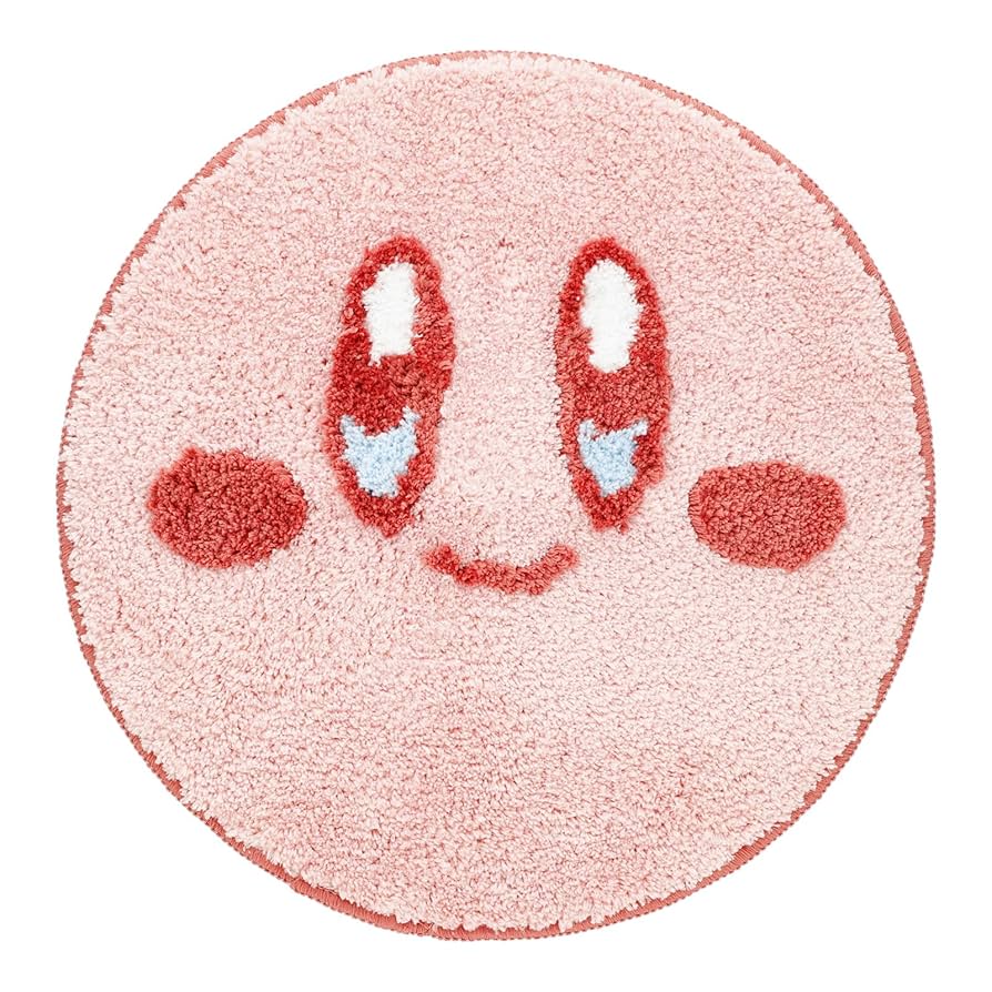 Amazon｜丸眞 ラグマット 任天堂 星のカービィ カービィフェイス