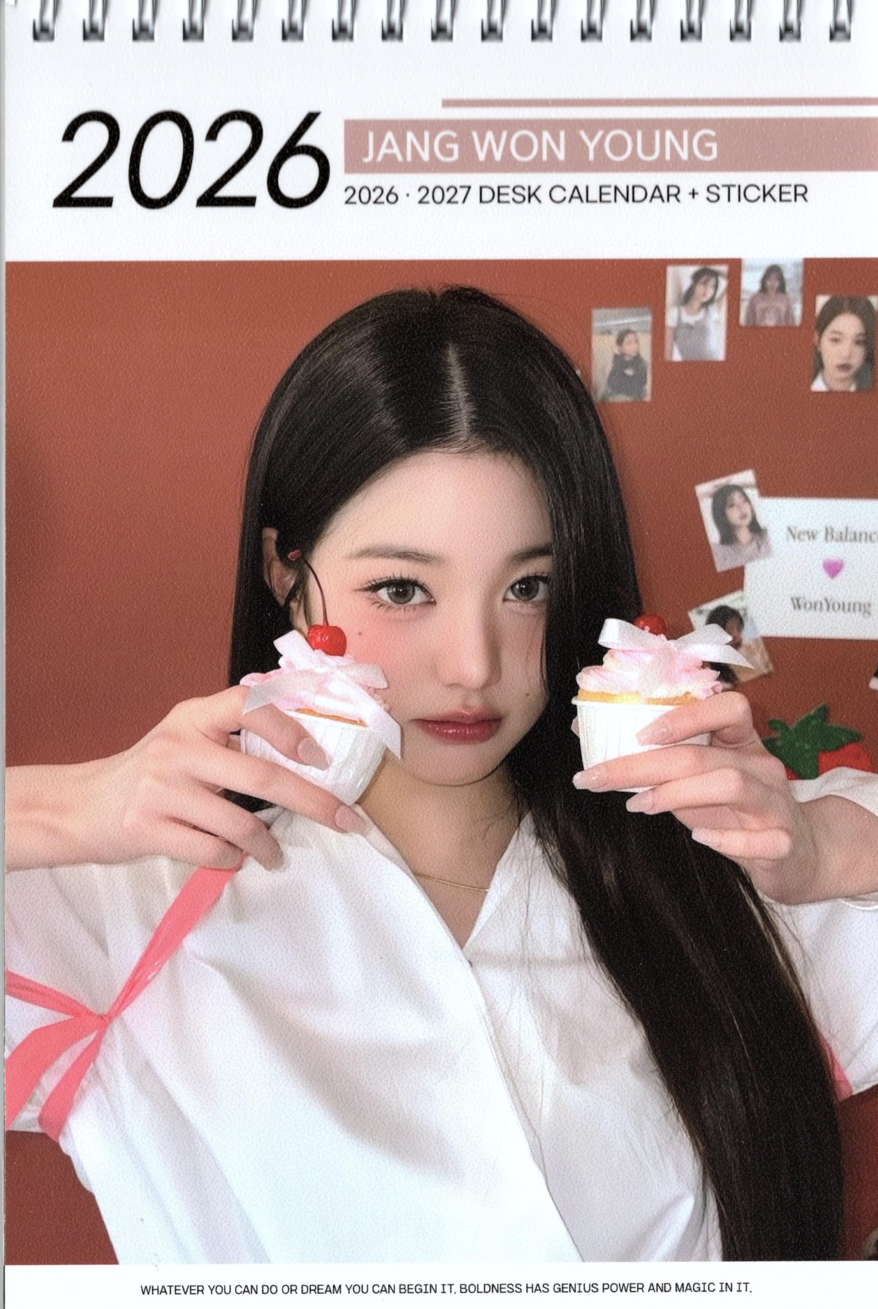 Amazon | ウォニョン グッズ 卓上 カレンダー (写真集 カレンダー