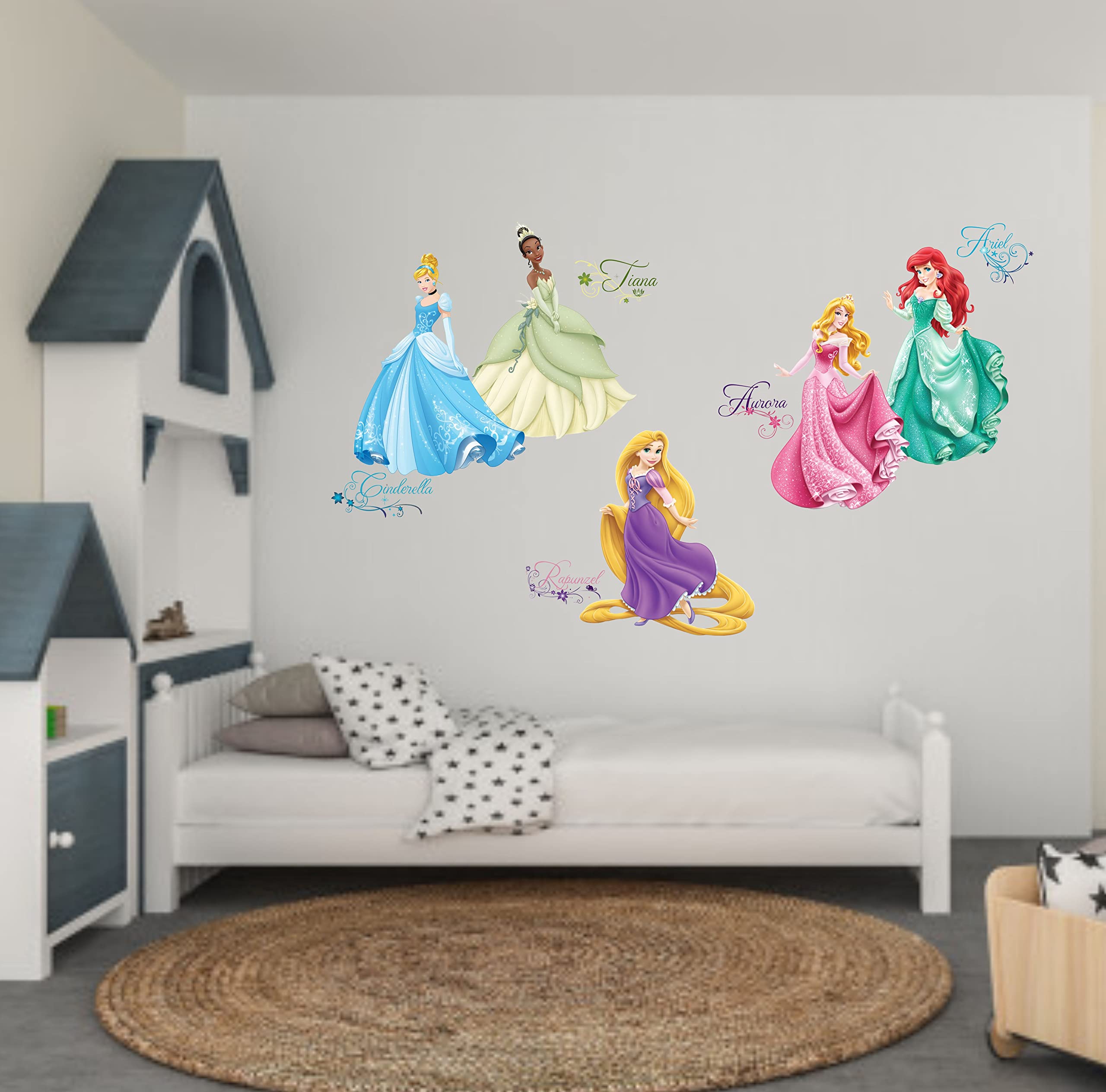 K2A DESIGN, Disney Princess Wall Sticker for Decoration,Multicolour,PVC Vinyl (B0C4TTCLZL) Amazon Price History, Amazon Price Tracker