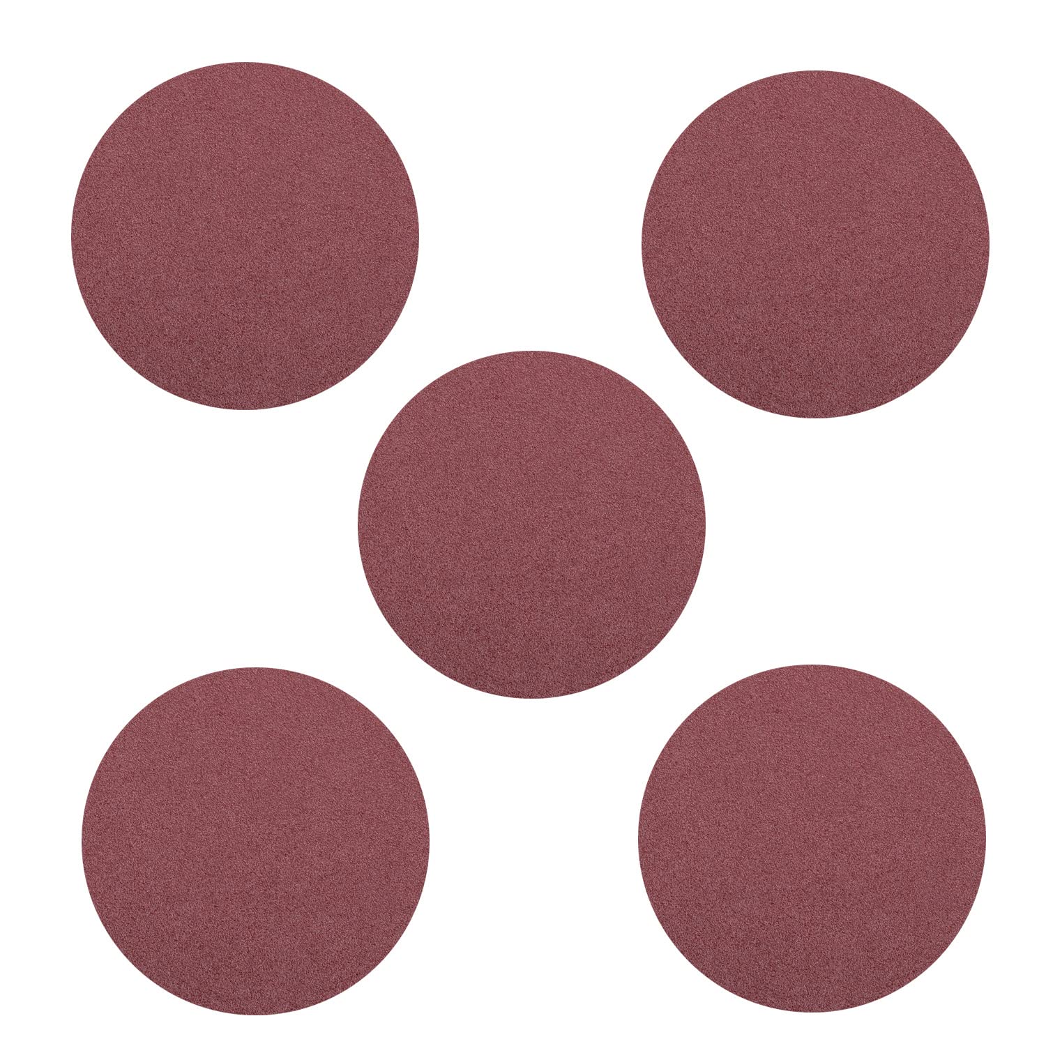 Bettomshin 8 Inch Sanding Discs, 10 Each of 80# 100# 120# 180# 240# 400# 600# 800# Aluminum Oxide Sandpaper, Hook and Loop Sanding Discs for Random Orbital Sander, Woodworking, Auto, No Hole(80Pcs)