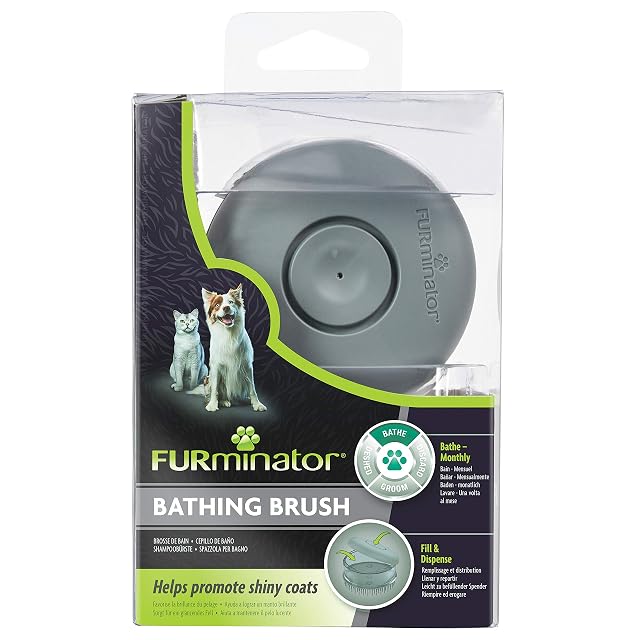 Foto 2 de 7 de FURminator Cepillo de baño para perros y gatos