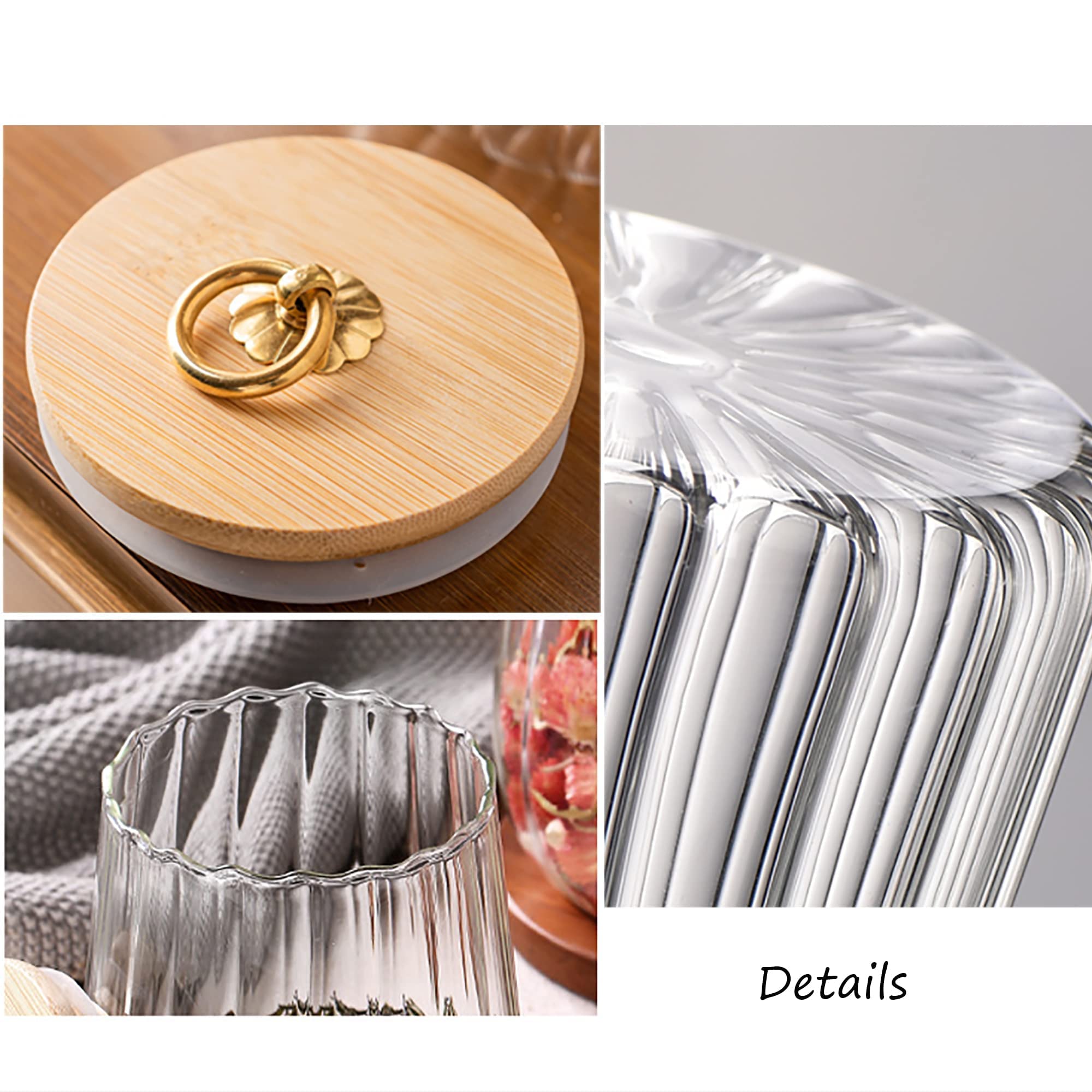 FANTESTICRYAN Bocaux Conservation Hermétique Pour Noix De