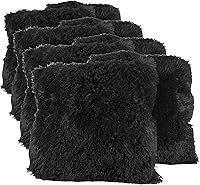 Vista 16 de Almohada de la marca Sweet Home Collection de piel sintética, suave y cómoda