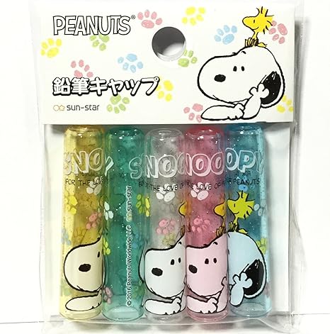 Amazon サンスター文具 キャラパレ 鉛筆キャップ キャラクター 04 スヌーピー 文房具 オフィス用品 文房具 オフィス用品