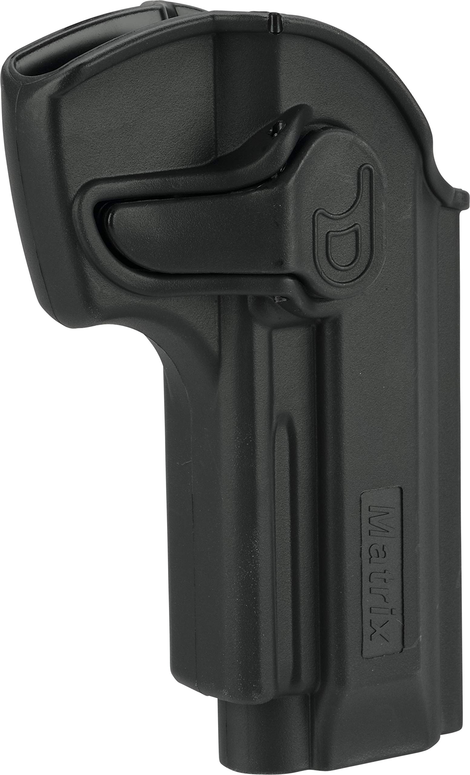 Evike Airsoft - Matrix Hardshell Adjustable Holster for M9 Series Airsoft Pistols (Type: Black/No Mount)