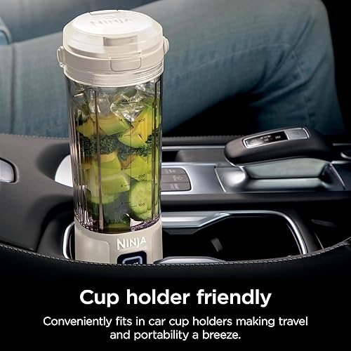 Miniatura 219 de Ninja BC151EM Blast - Licuadora portátil, inalámbrica, recipiente de 18 onzas, licuadora personal para batidos y batidos, sin BPA, tapa a prueba