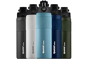 Stay Hydrated with Our Sleek Pop Top Water Bottle