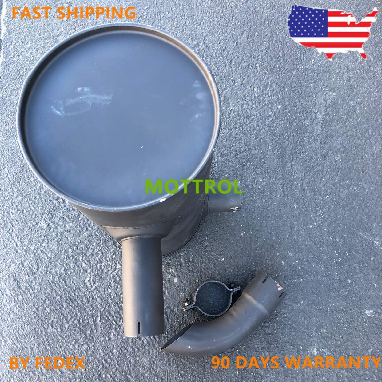 6209-11-5231 Muffler Fits Komatsu Excavator PC200-6 PC210-6 PC220-6 6D95 6209-11-5241