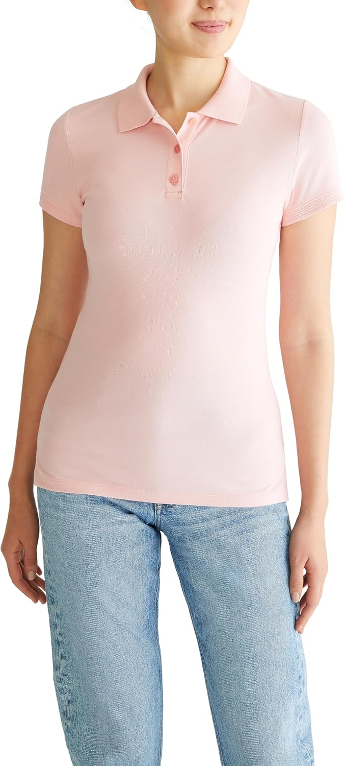 AEROPOSTALE Women's Aero Uniform Polo Short Sleeve