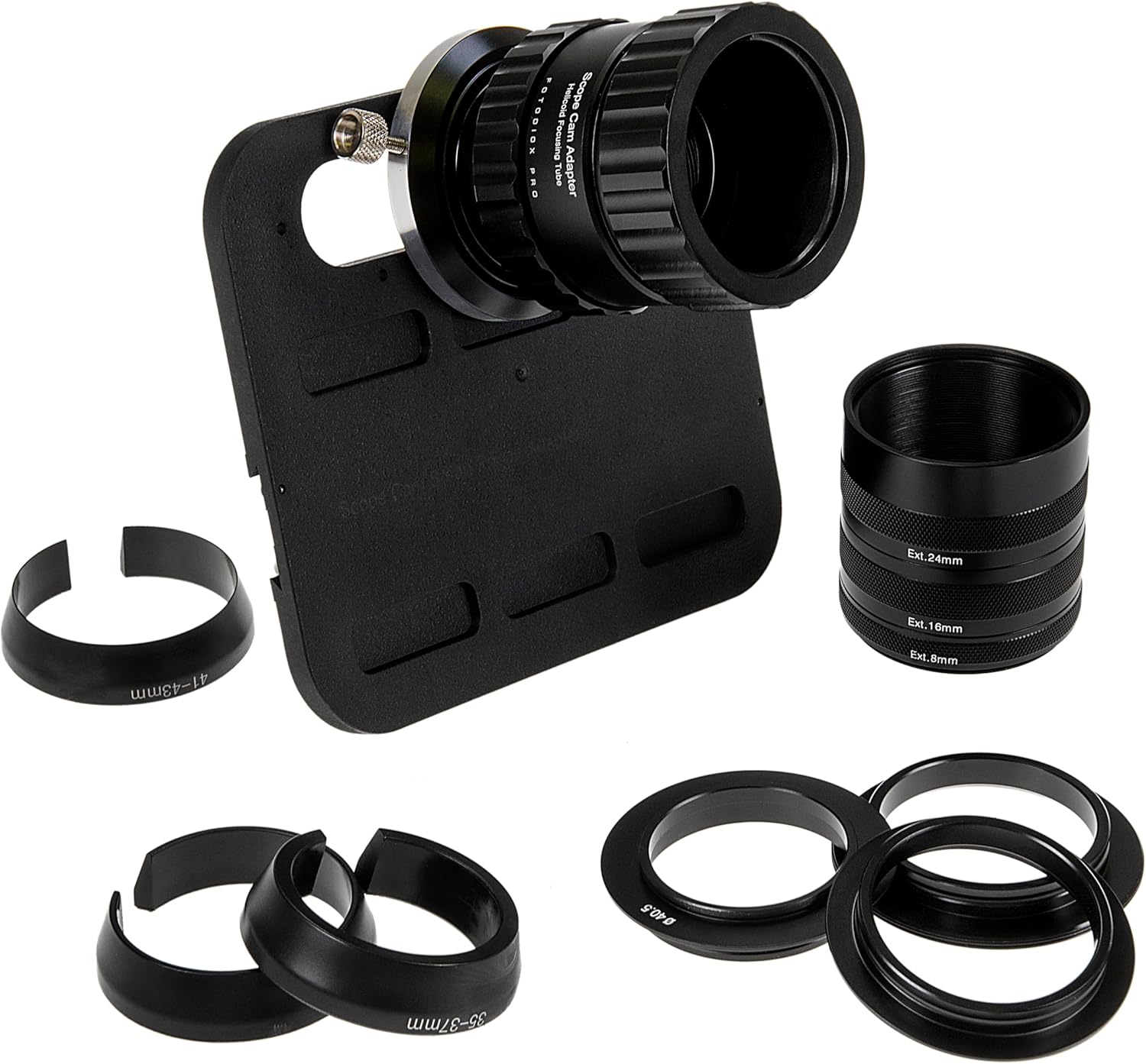 Scope Cam Adapter Kit from Fotodiox Pro - Camera and Smartphone Adapter Mount for Spotting Scopes
