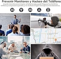 Vista 2 de Bolsas Simket Faraday para teléfonos y llaves de coche, paquete de 2, bolsa de bloqueo de señal, bloqueador de señal de teléfono celular, bloqueador