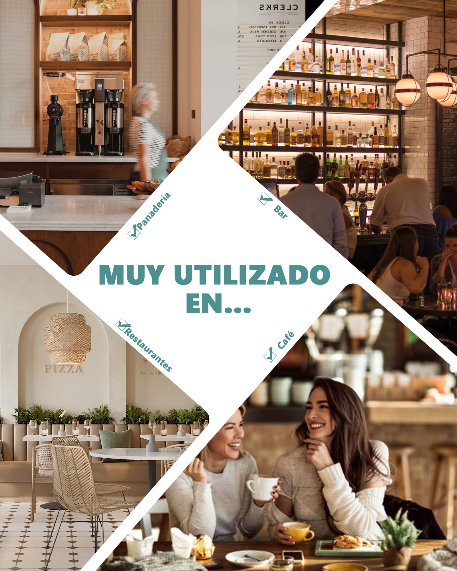 CS-400D Sistema De Localización Inalámbrico Para Restaurante, Bar, Cafetería - 1 Pantalla De Llamada, 16 Botones, 2 Receptores De Pulsera