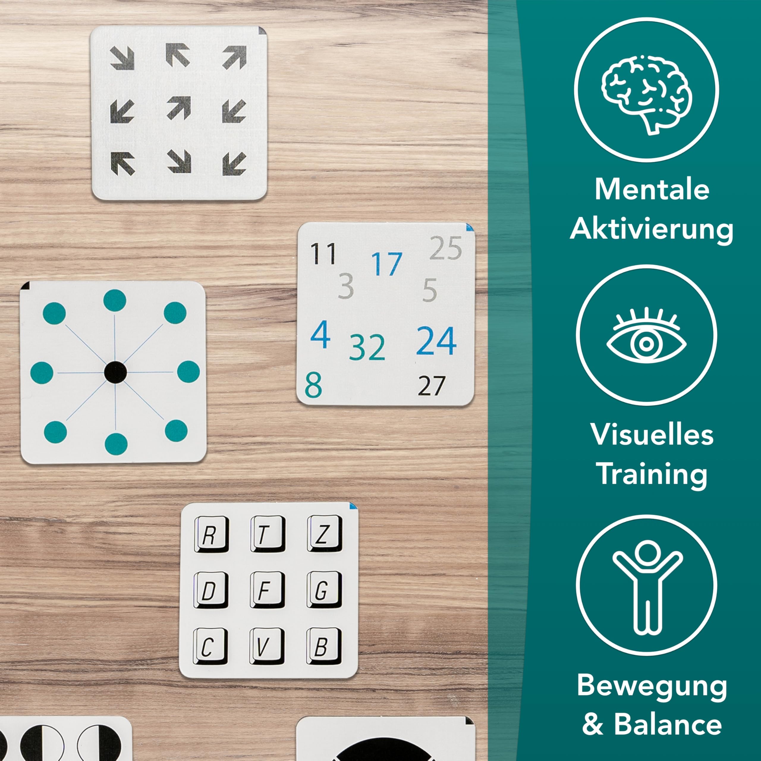 HALE | Neuro Fitness Training Set con Workbook – Il tuo set di allenamento per prestazioni mentali, pensiero e azione più rapidi
