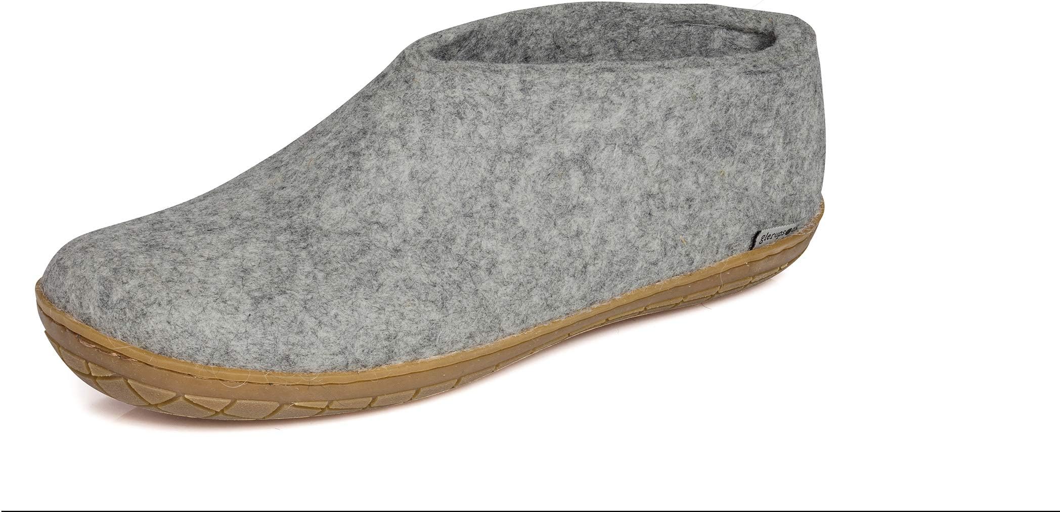 Glerups100% high quality wool mix Shoe Slipper with rubber sole - Unisex