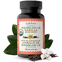 Vista 1 de LorAnn Organic Madagascar Vanilla Bean Paste, 4 Ounce