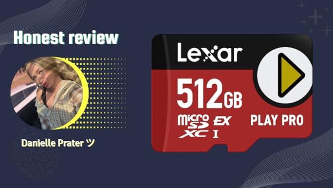 Amazon.com: Lexar 512GB PLAY micro SD Card, UHS-I, C10, U3