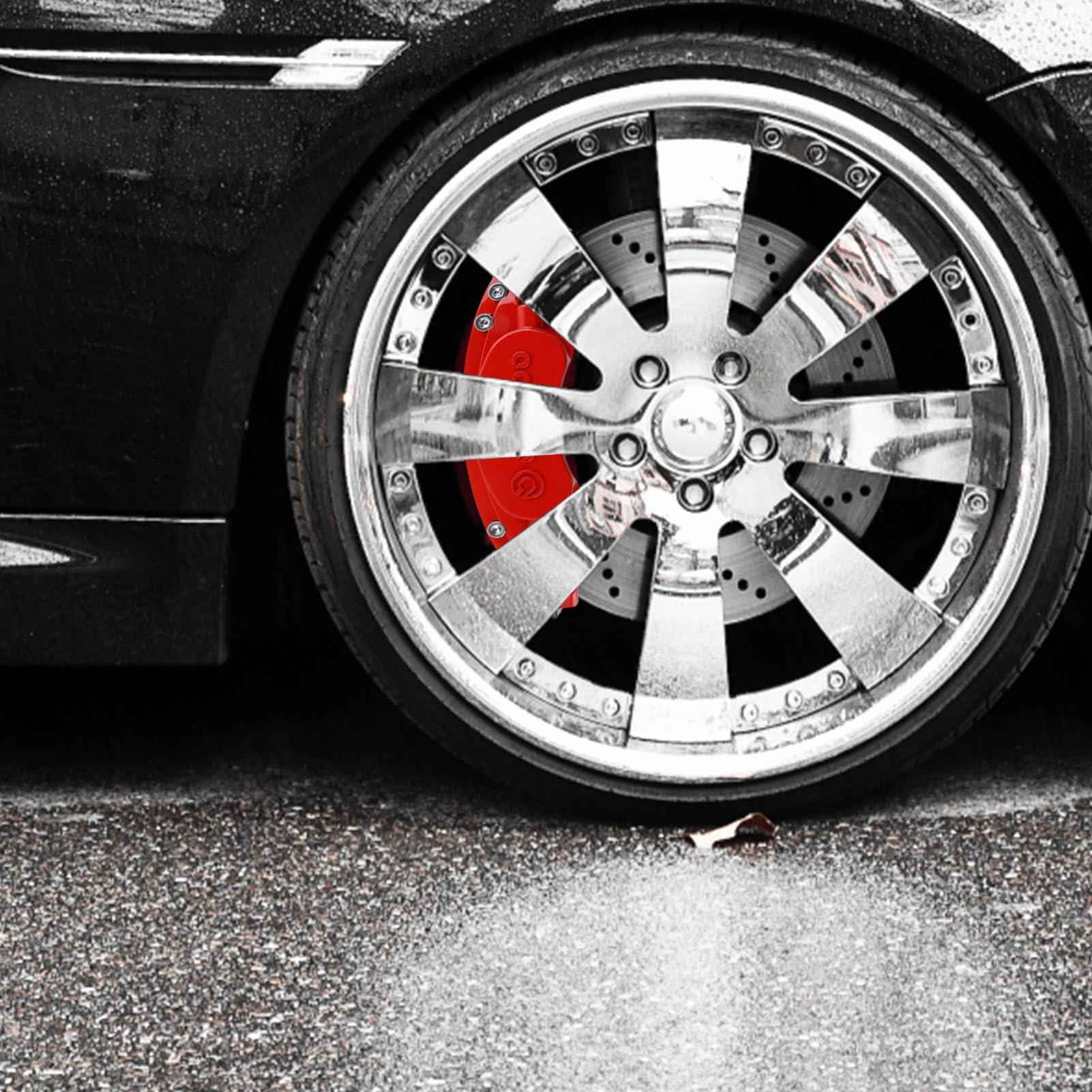 Cubiertas de pinza de freno de disco, cubierta de pinza de coche, decoración de piezas de repuesto, cubiertas de pinza de freno de disco de coche, accesorios delanteros y traseros para SUV