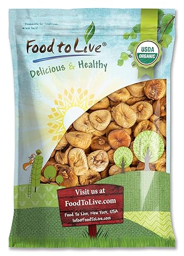 Alimento para vivir higos orgánicos certificados