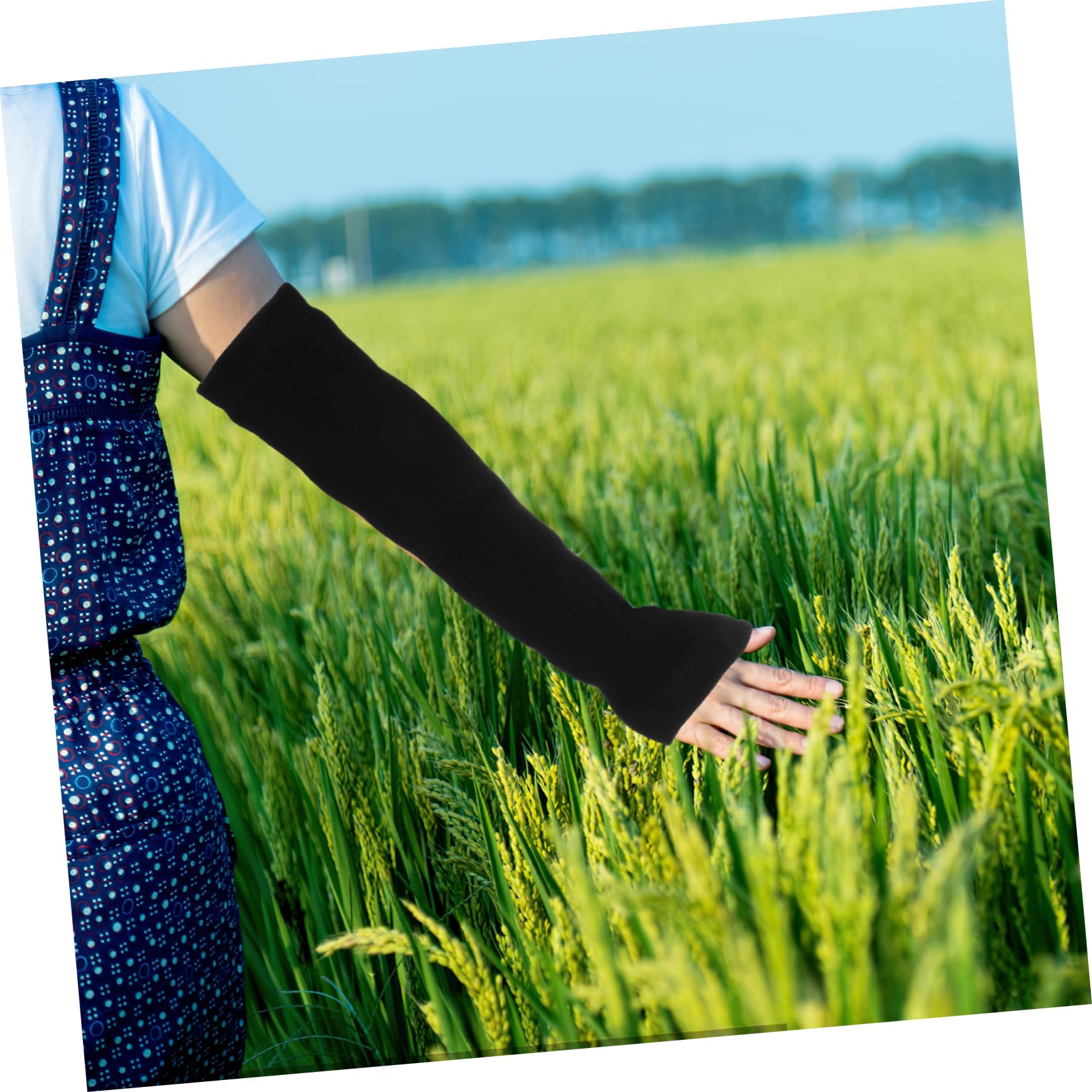 VALICLUD Arm Warmer Sleeves for Women 4 Pairs of Lightweight Mesh Arm Warmers for Winter Stylish Comfortable