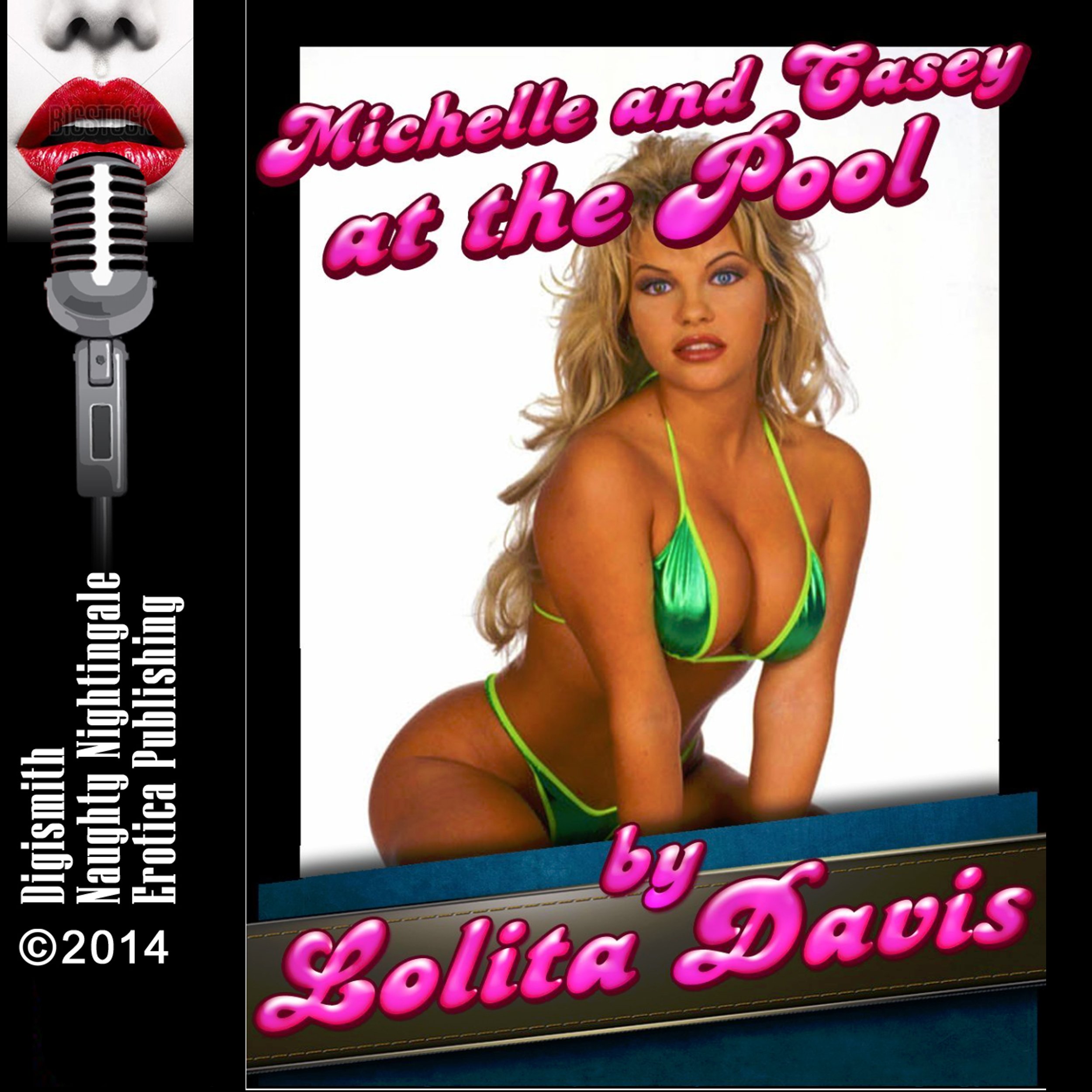 Michelle and Casey at the Pool