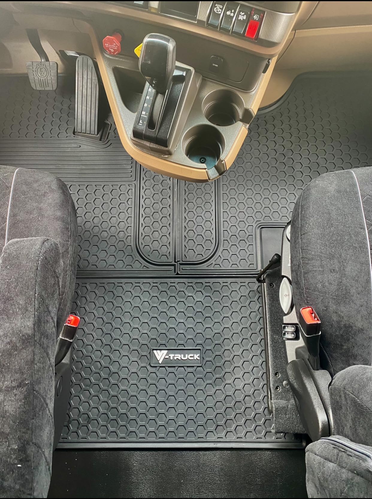 Rubber Floor MATS for Kenworth T680 T880 W990 Automotive