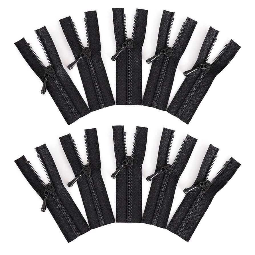 Amazon.co.jp: sempiterno 10個セット 5cmミニジッパー 0