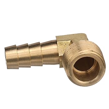 SEACHOICE 20861 90-Degree 3/8-Inch Fuel Elbow with 3/8-Inch