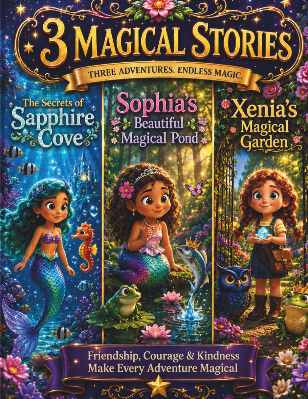 3 Magical Adventures for Little Dreamers: Three Beautifully Illustrated Stories for Children