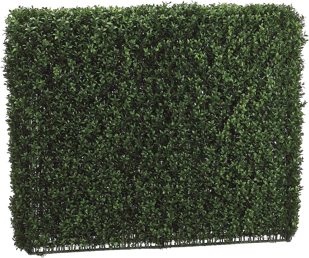 Allstate Floral 33 Inch Tall Boxwood Hedge Two Tone Green