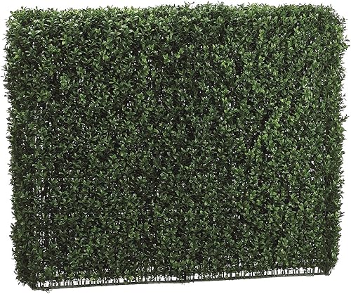 Allstate Floral Seto de boj de 33 pulgadas de alto dos tonos verde