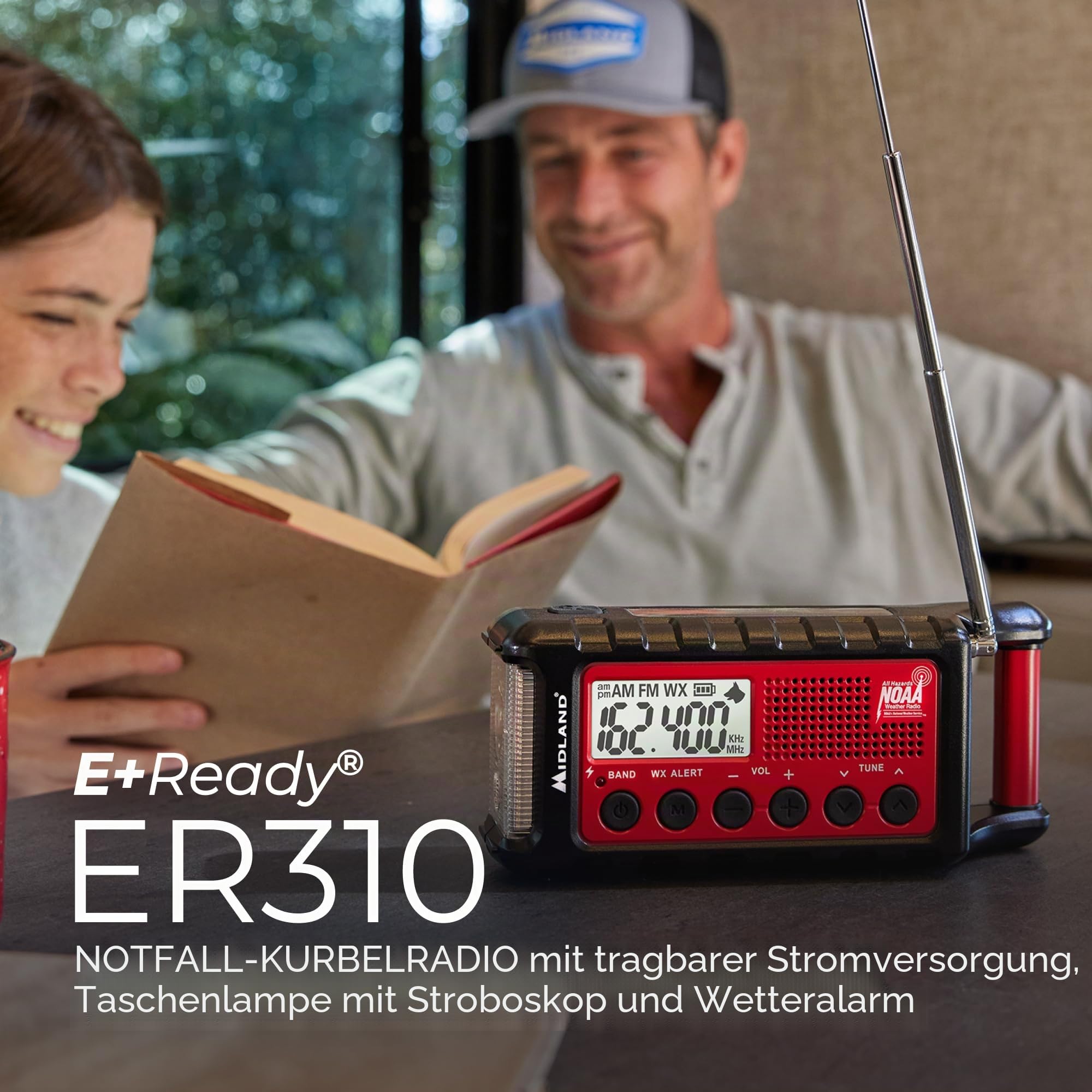 Midland Radio Emergency Dynamo Crank Radio w Battery