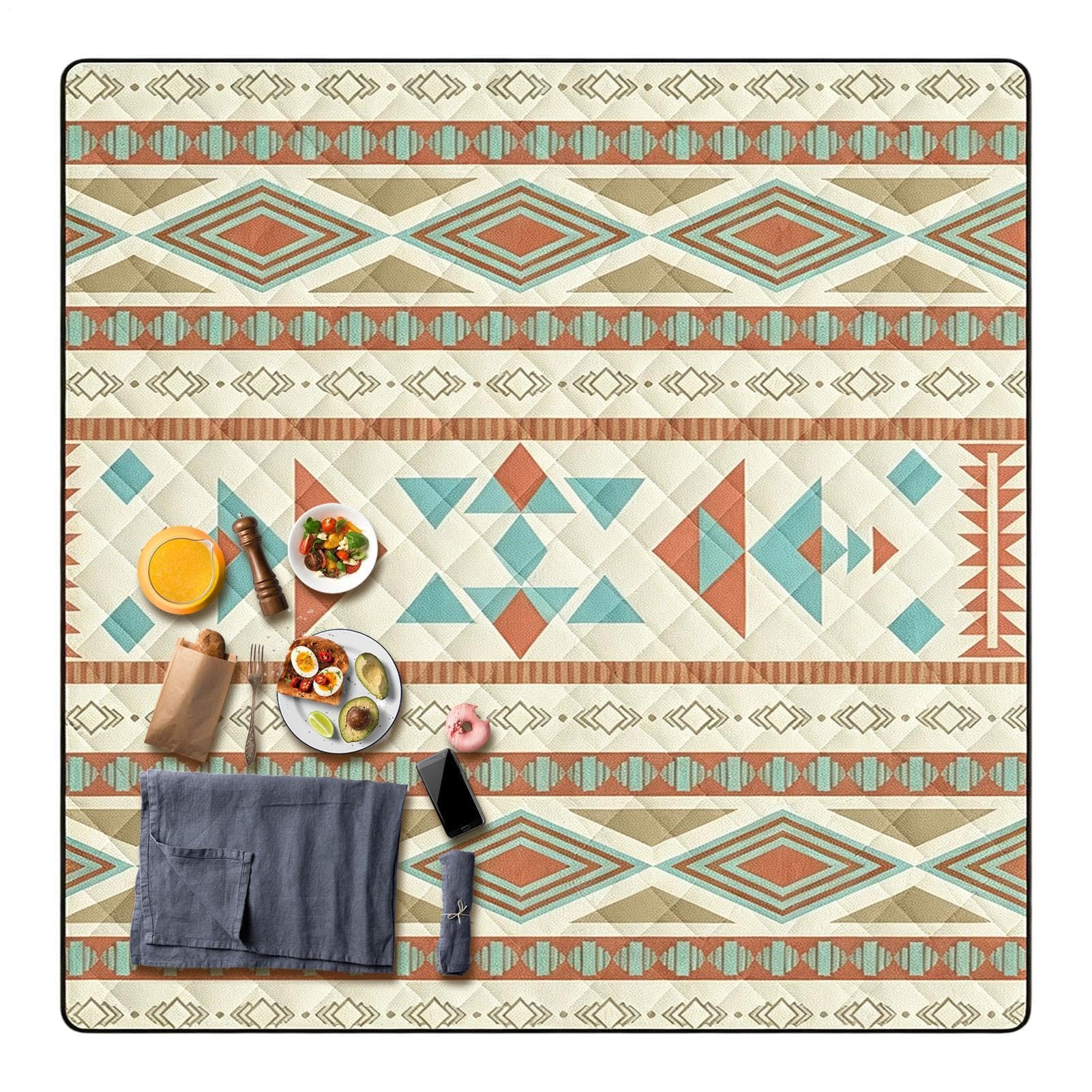 Generico Telo Da Picnic Pieghevole 200 x 200 cm Pieghevole Lavabile
