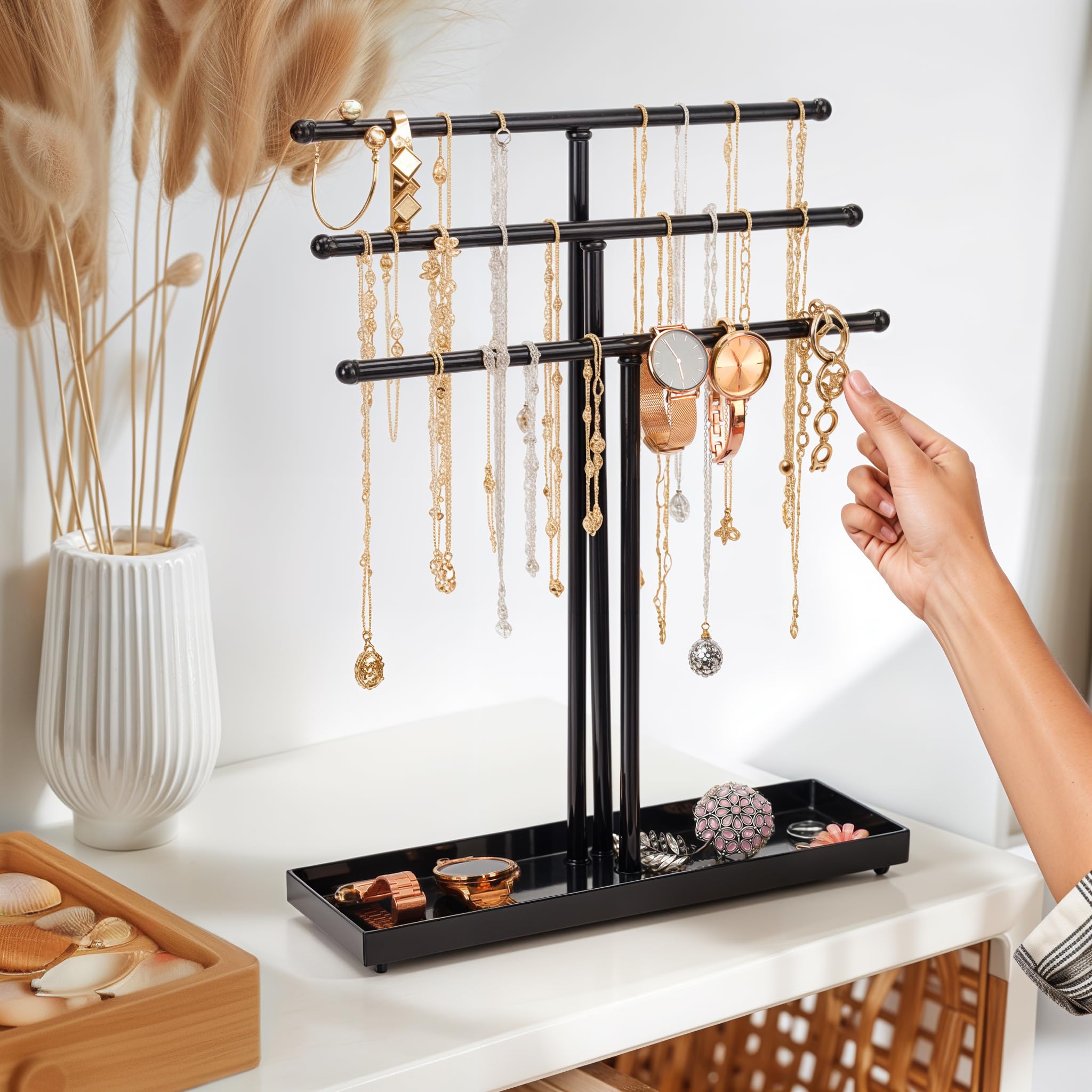 Portagioie, per Collane, Orecchini, Bracciali e Anelli, Stand