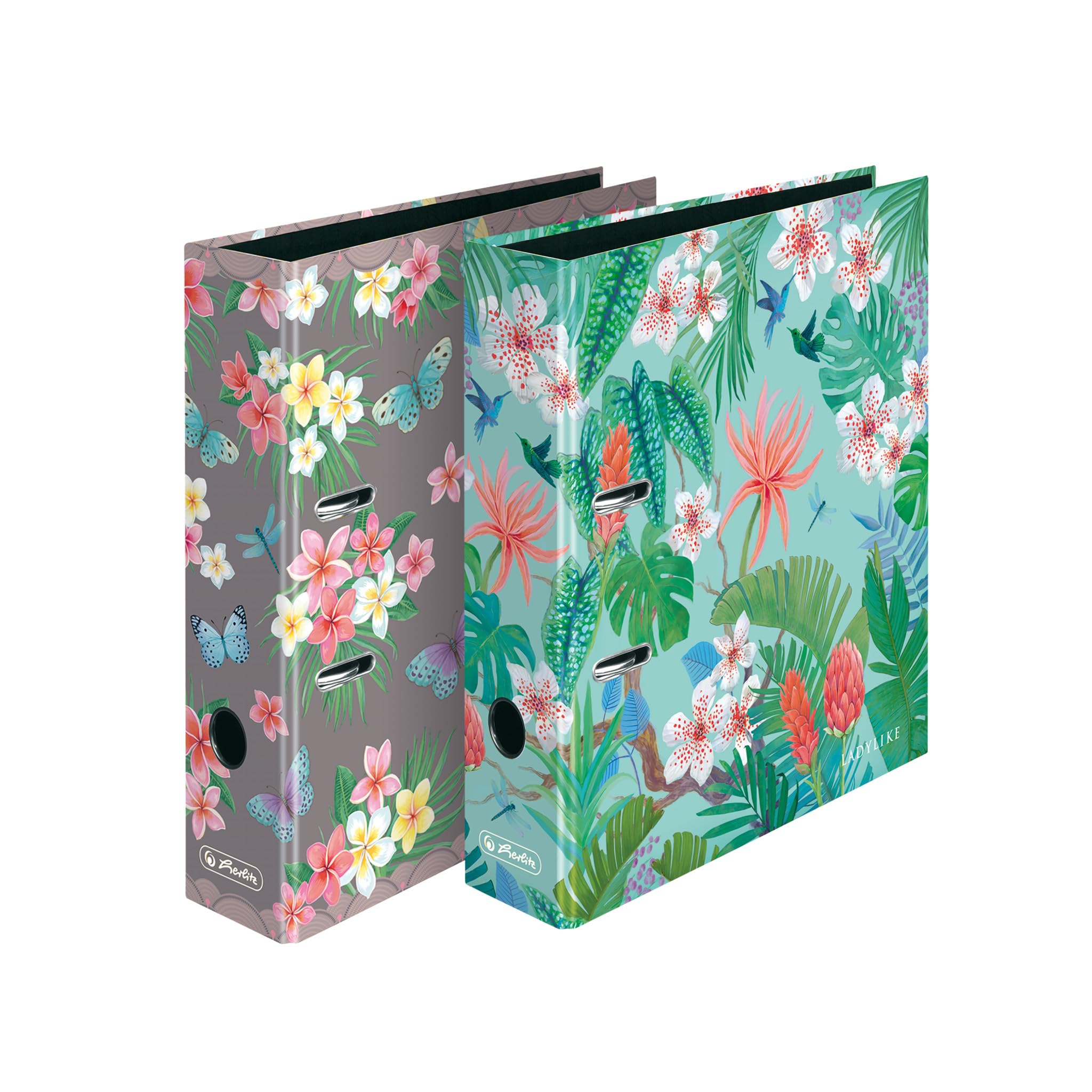 herlitz Folder A4 8 cm Ladylike Motif Assorted Designs 1 Item
