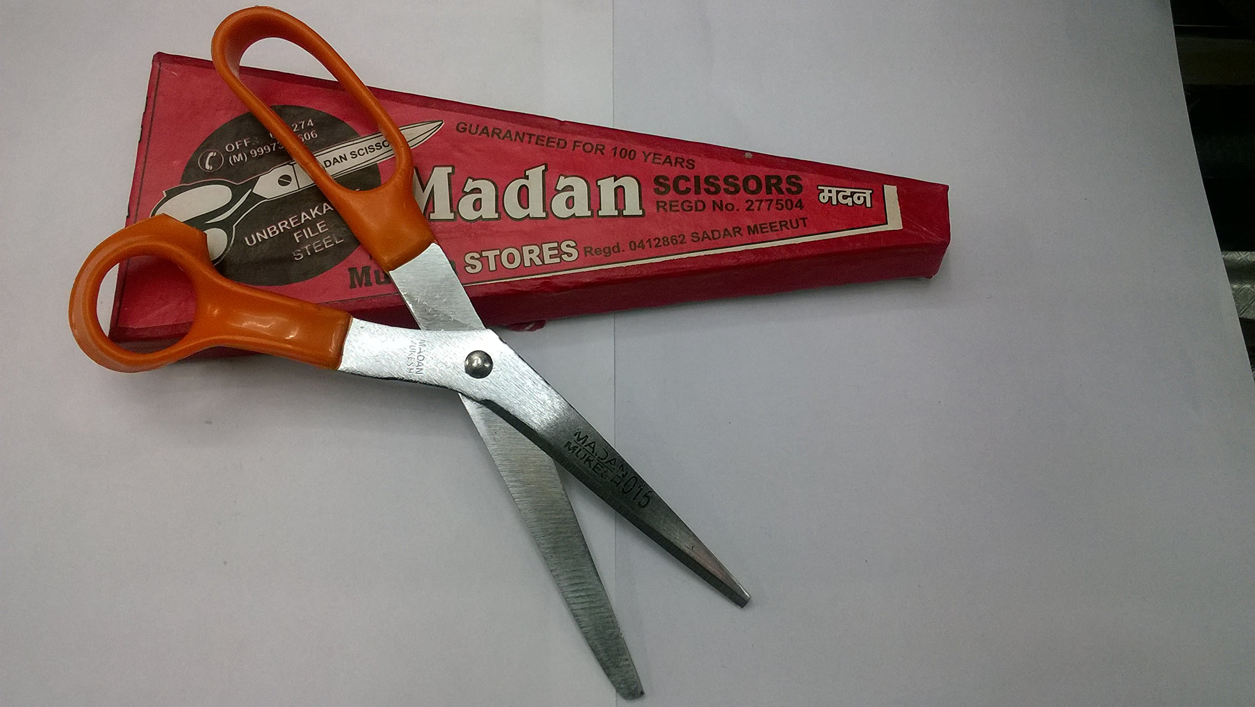 Madan Scissors-General Purpose Stationary Scissors (205mm)