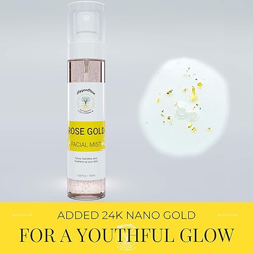 Miniatura 5 de Doppeltree - Tónico facial hidratante en aerosol con agua de rosas, ácido hialurónico, aceite de semilla de rosa mosqueta y aloe vera, niebla para