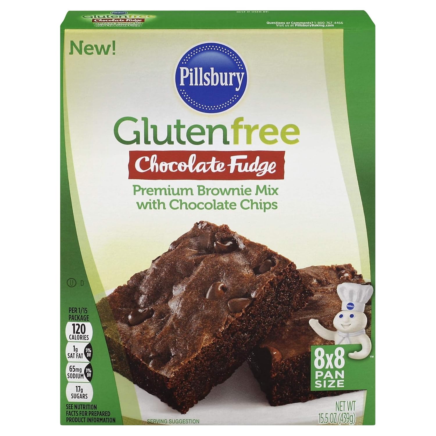 Pillsbury Gluten Free Chocolate Fudge Brownie Mix with