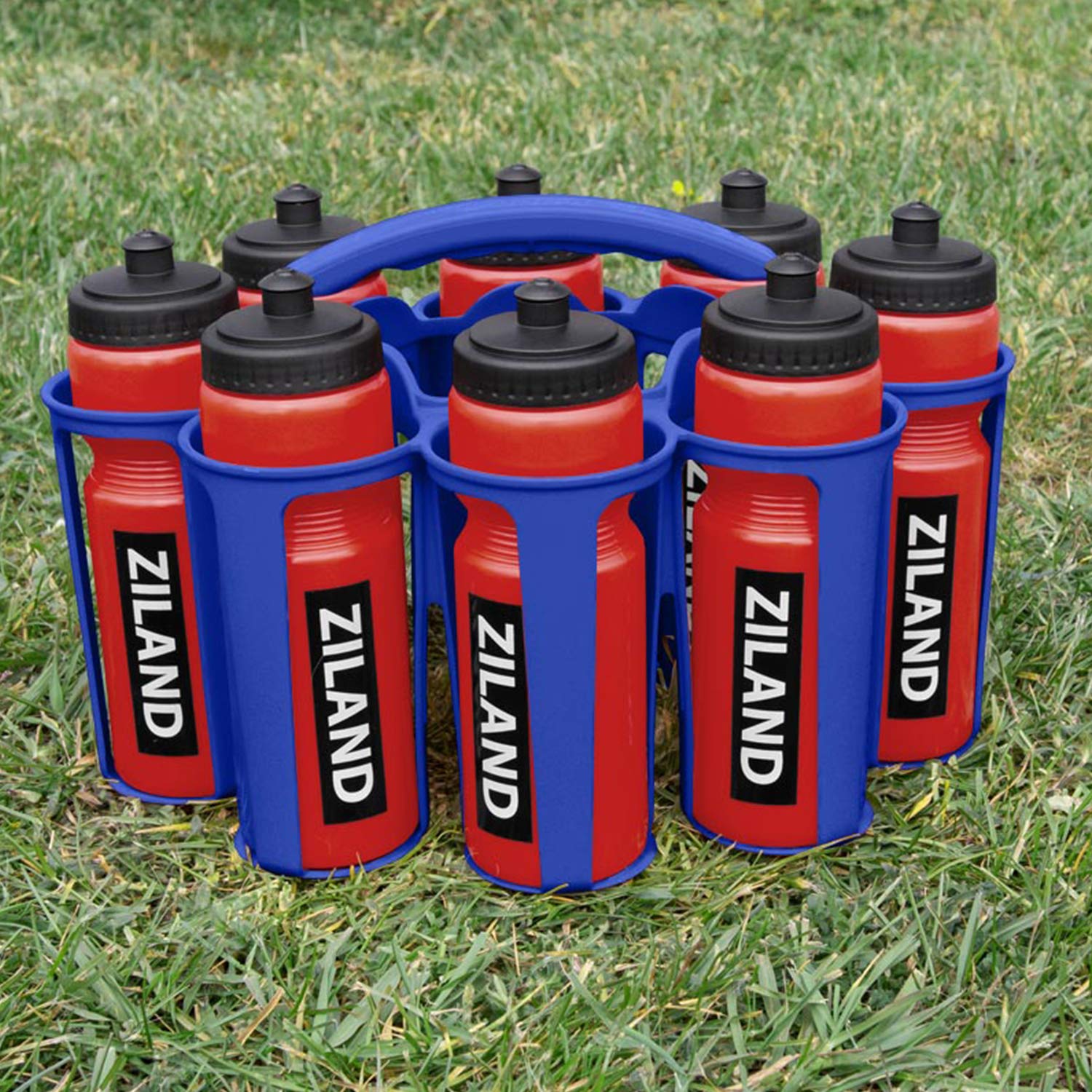 Ziland Academy Water Bottle Set (Red - Blue Carrier) — image 1