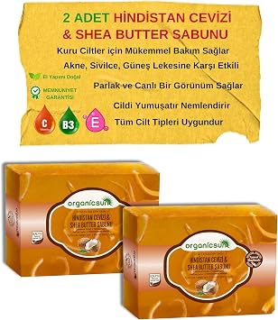 Do al Hindistan Cevizi & Shea Butter Sabunu 140 Gr x 2 Adet T m Cilt Tipleri  in Besleyici ve Onar c  Etkili