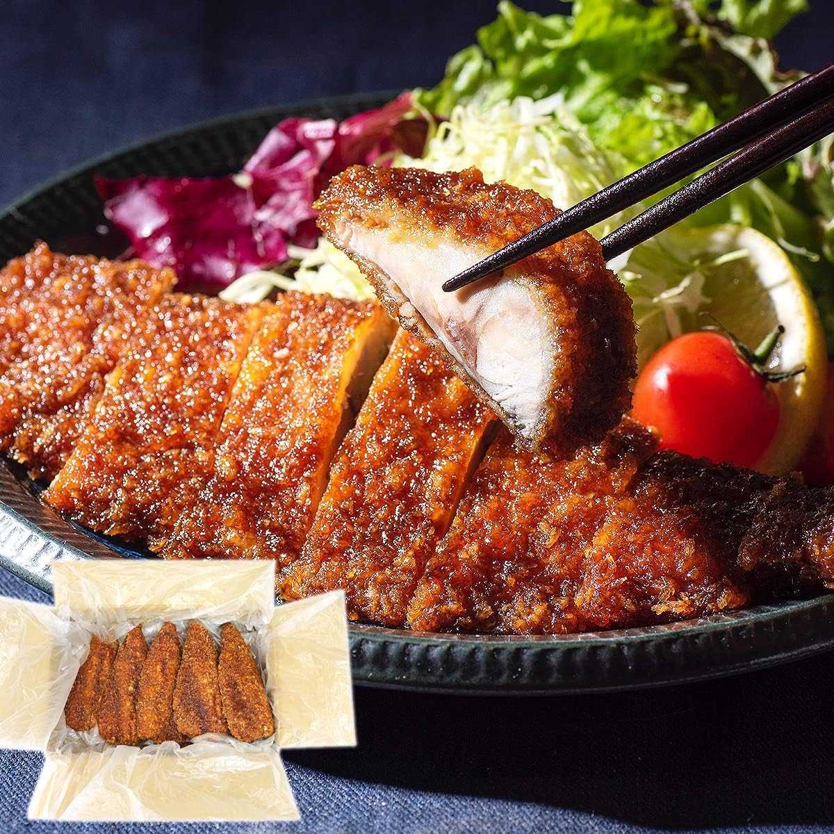若鶏ささみまるごと甘辛カツ