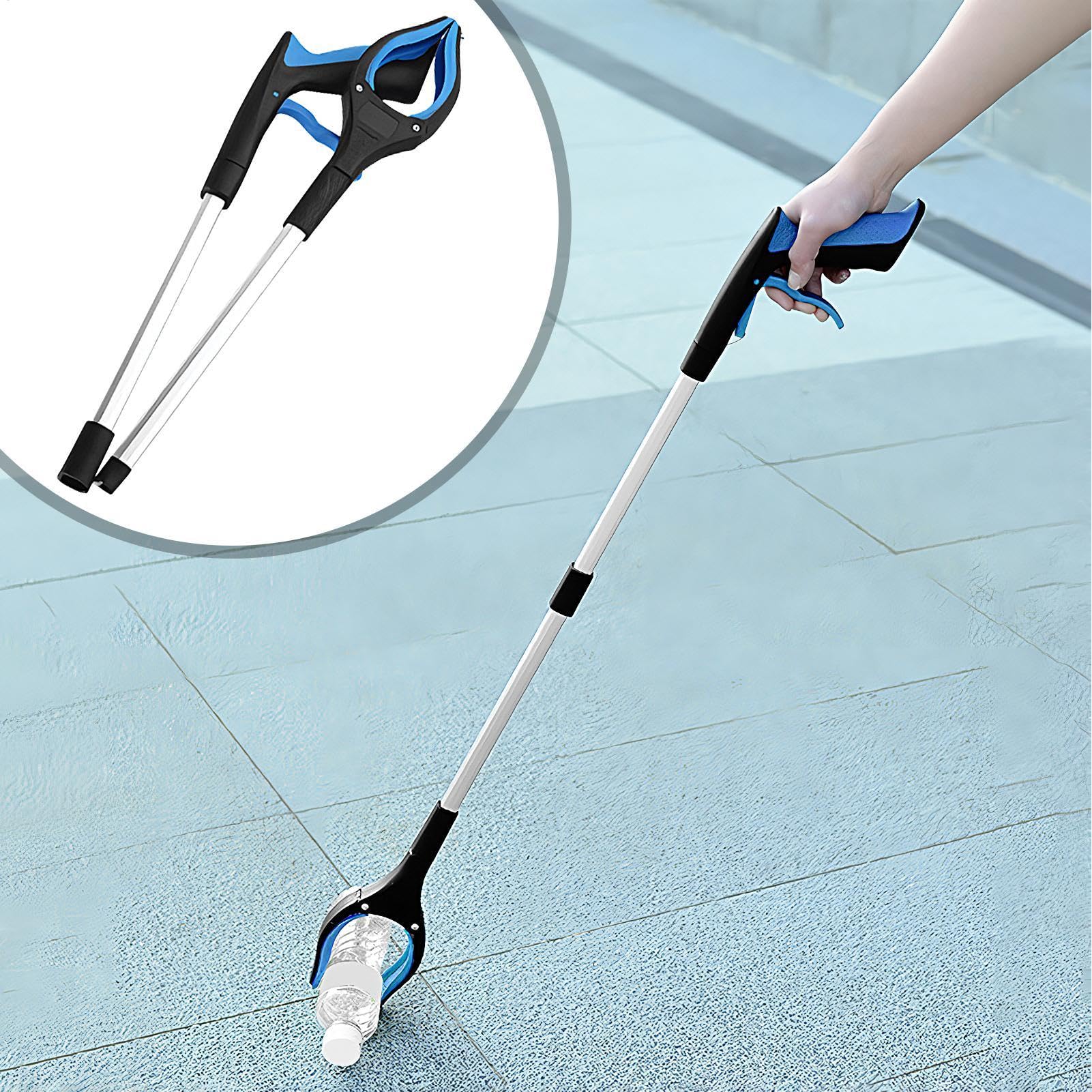 Heavy Duty Grabber Reacher, sk?adany chwytak do miotu, ?dzie do chwytania i si?gania, wytrzyma?y dr? ?ek do podnoszenia dla seniorów, kosz ?mieci